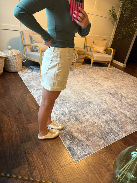 Stirring Drawstring Shorts