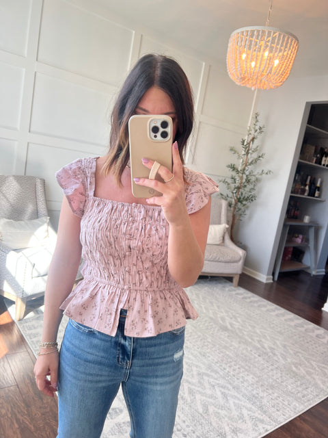 Time is Right Top - Pink