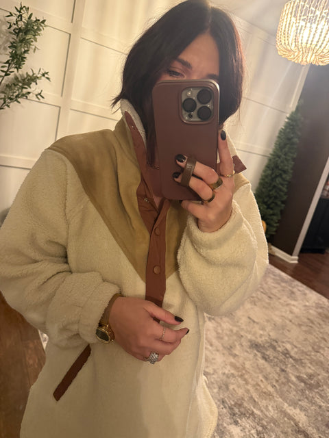 Color Block Pullover