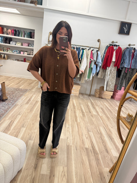 Ever so Classic Cardi-Choco