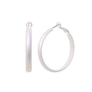 Matte Hoops E-3537