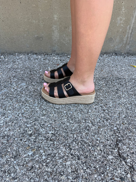 Judy Sandals- Black
