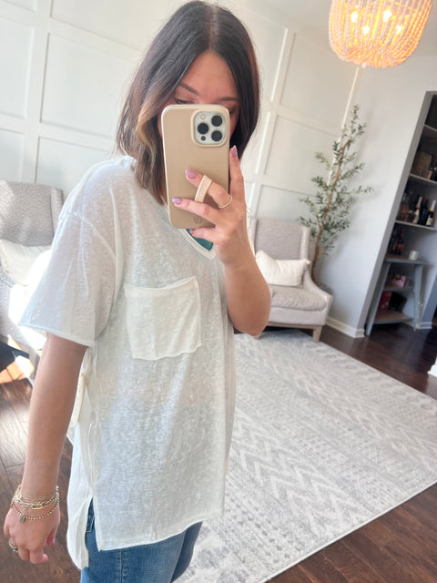 Effortless Days Top - White