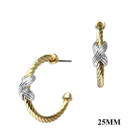 X earrings