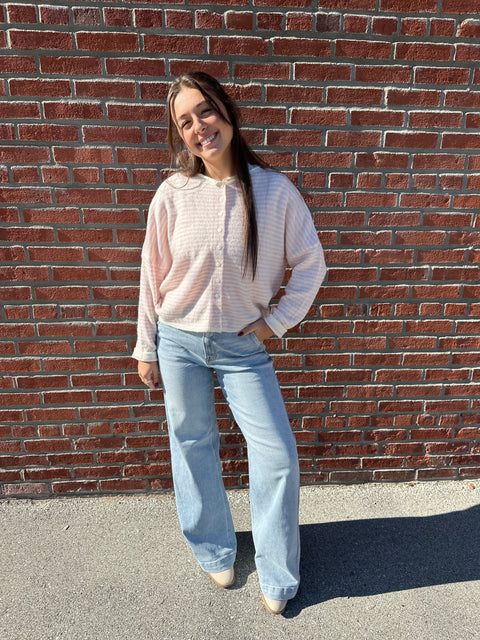 Don't Wait Cardi-Pink
