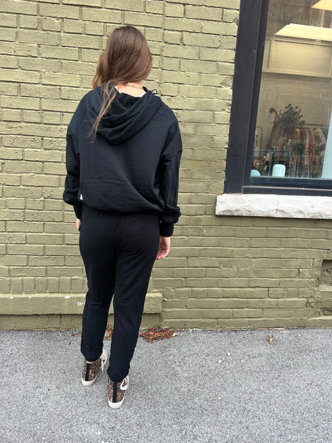 Comfortable Charm Pullover - Black