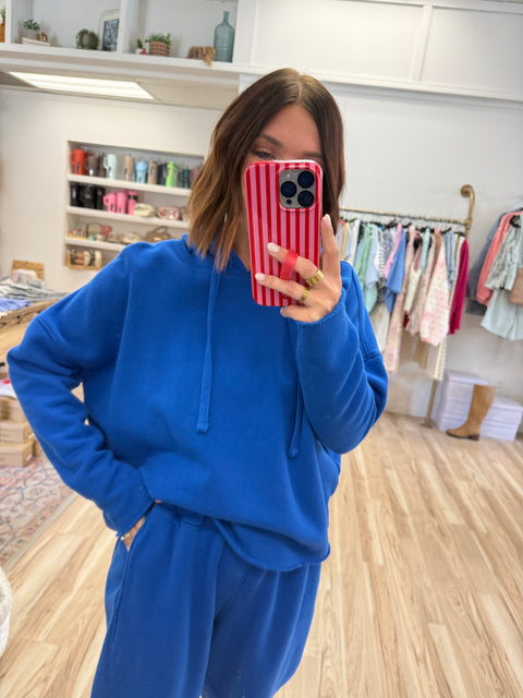 Malibu Hoodie-Indigo