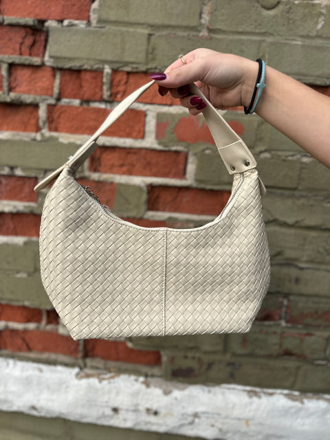 Woven Weave Shoulder Bag