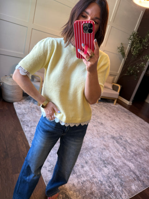 puff sleeve sweater