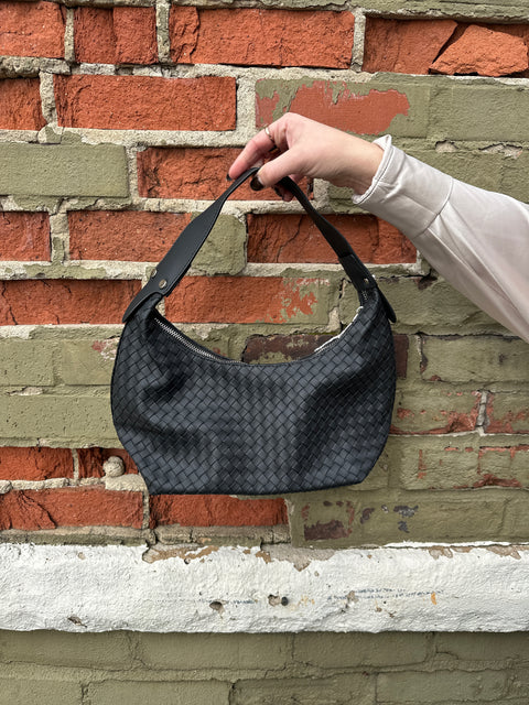 Woven Weave Shoulder Bag