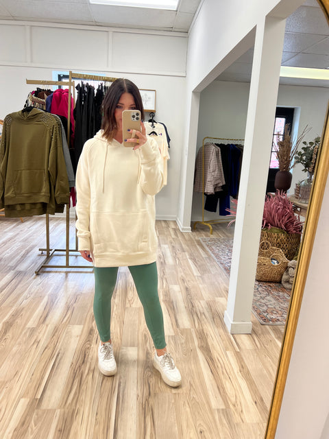 Mixed Signals Hoodie - White