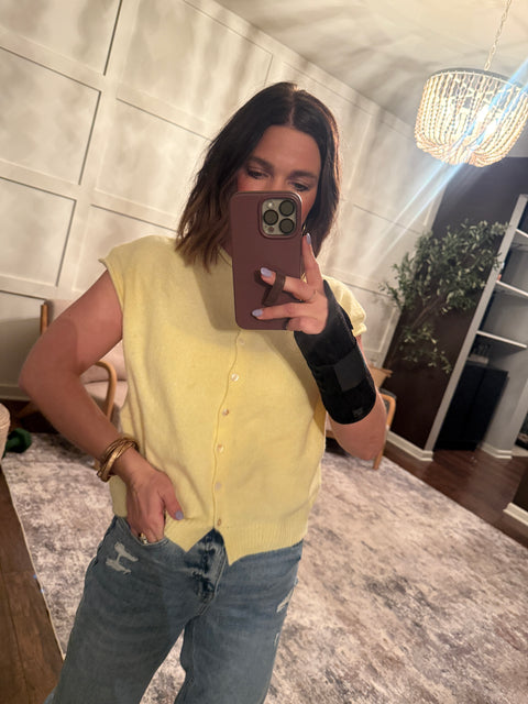 the Faye Cardi- Butter