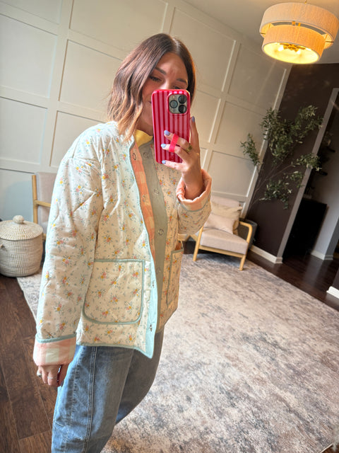 Floral Agenda Jacket