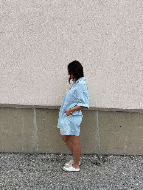 Denim Shirt Dress