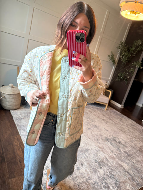 Floral Agenda Jacket