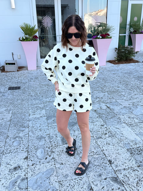 Polka Dot Short Set