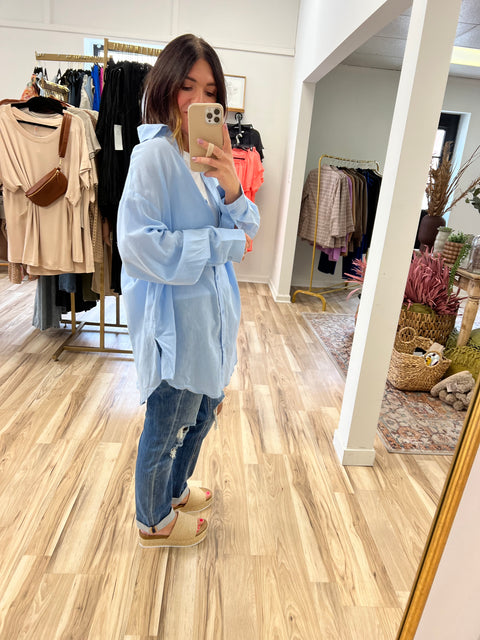 Classic Cuts- blue/white