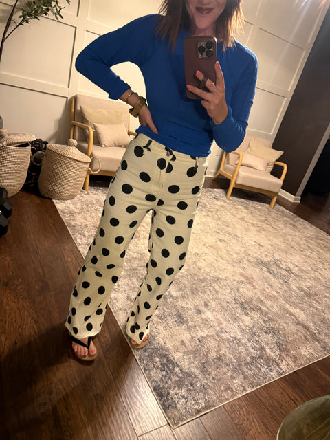Reflection of Dots Pants