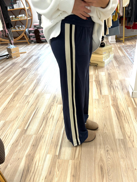 Butter Soft Track Pant-Navy