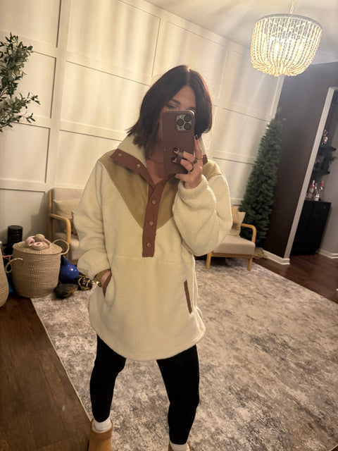 Color Block Pullover