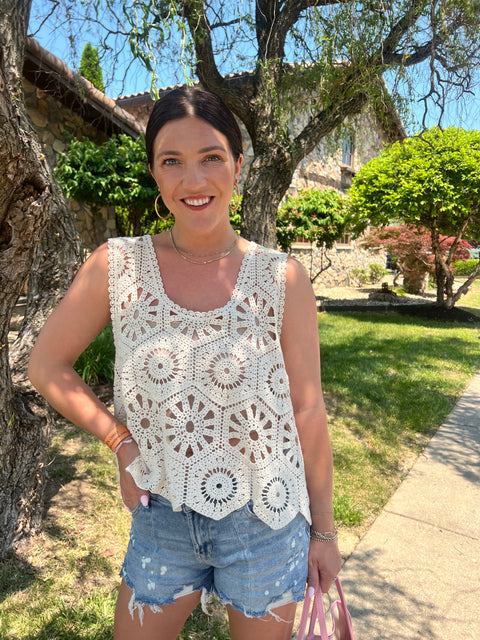 Casual Crochet - Beige