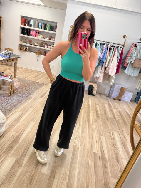 Malibu Barrel Lounge Pants-Black