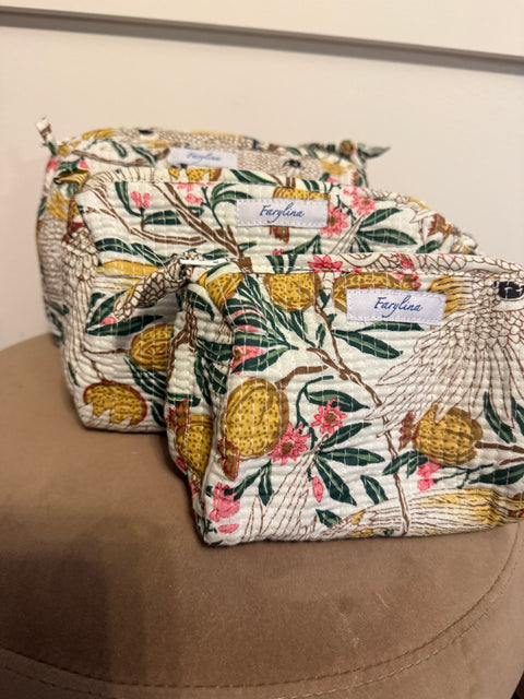 Toiletry Bags- magnolia
