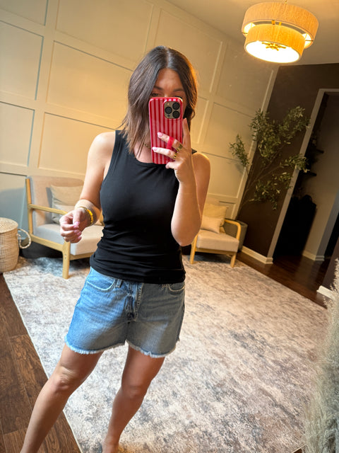 core classic tank-black