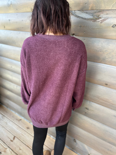 Mountainside Views-Dark Cherry