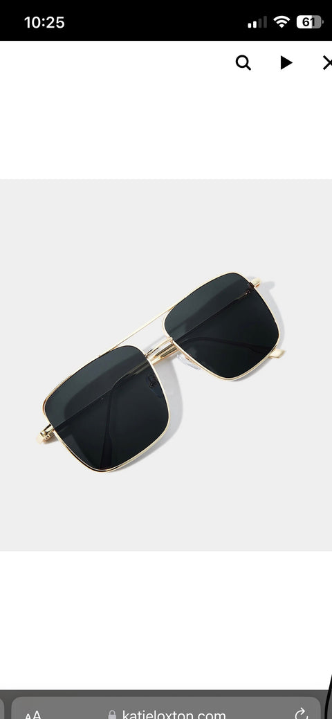 Marseille Sunnies - Gold