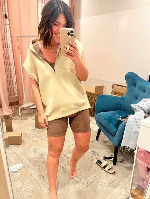 Anything Goes Vest- Bone