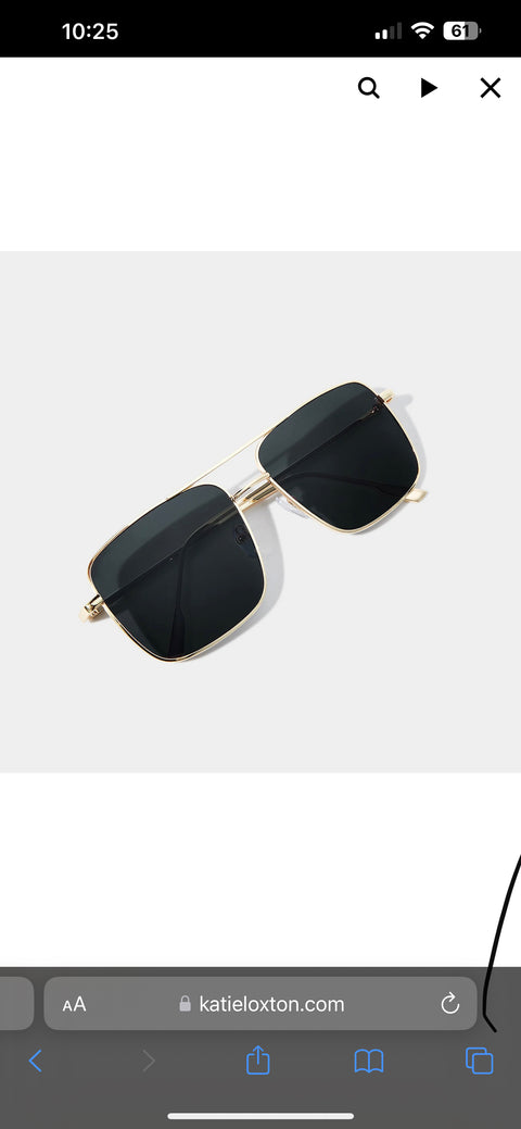 Marseille Sunnies - Gold