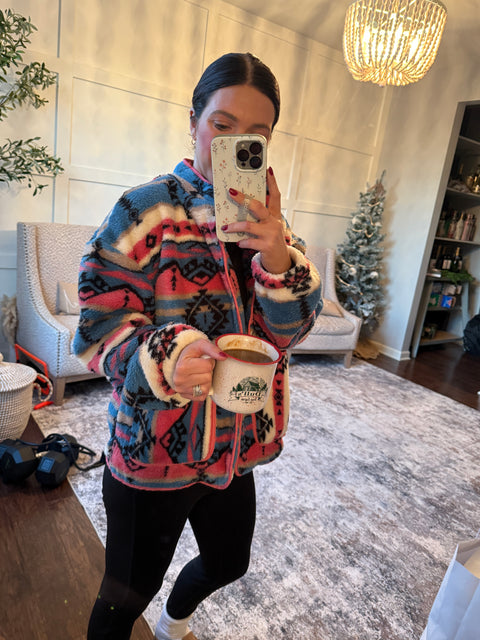 Tribal Fleece Jacket