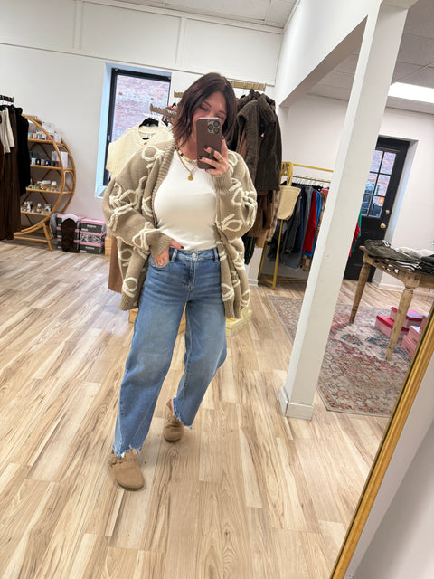 Two Toned Barrel Denim