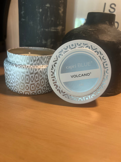 Volcano Travel Tin