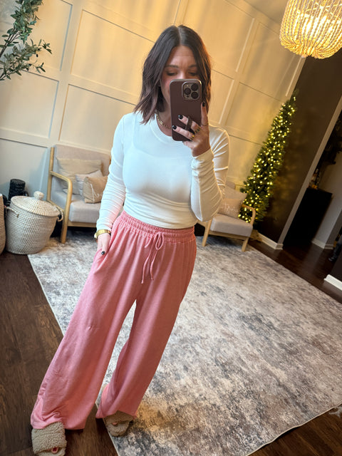 Easy Living Top-White