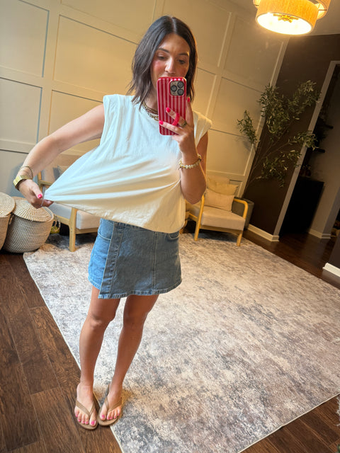 Classic Touch Top-White