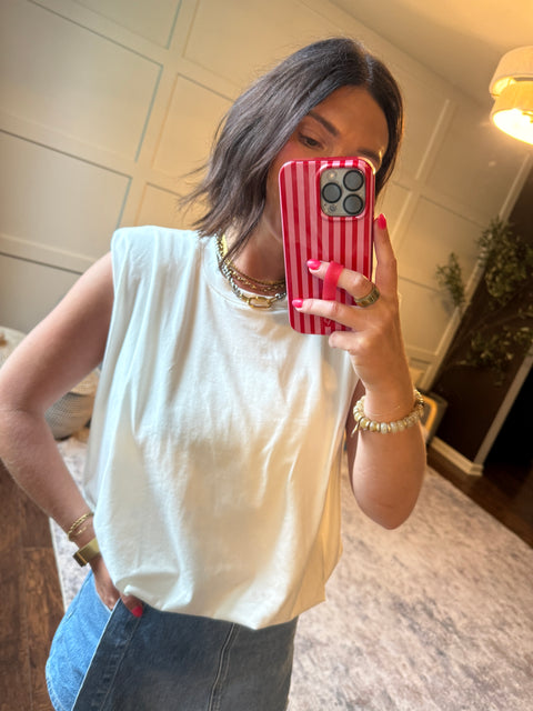 Classic Touch Top-White
