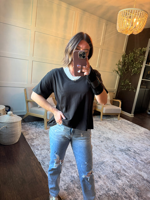 Summer Daze tee-black