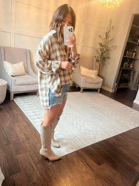Every Aspect Plaid - Oat
