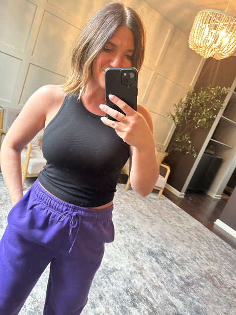 Always Around Tank-Black