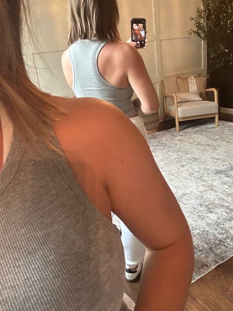 Always Around Tank-Grey