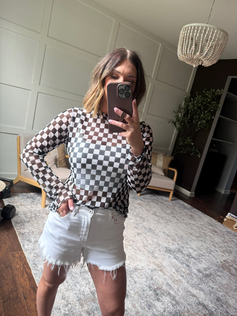 On Your Marks Top-Black