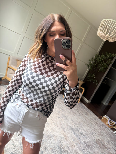 On Your Marks Top-Black