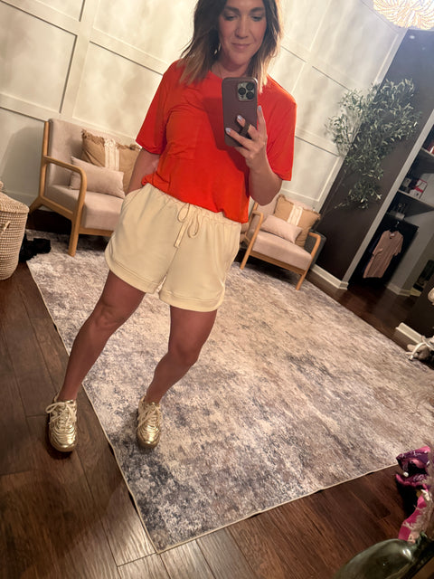 Just Ask Shorts-Alpaca