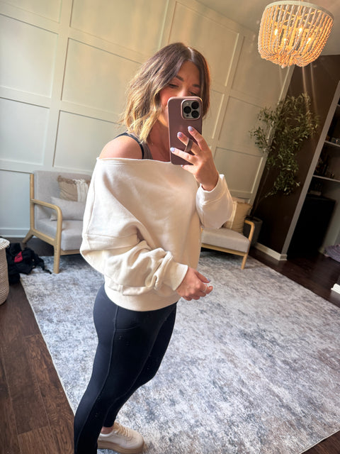 Another Look Pullover-Bone