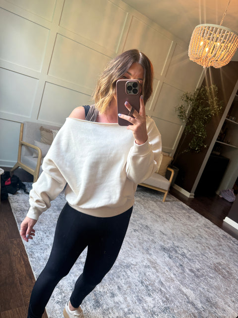 Another Look Pullover-Bone