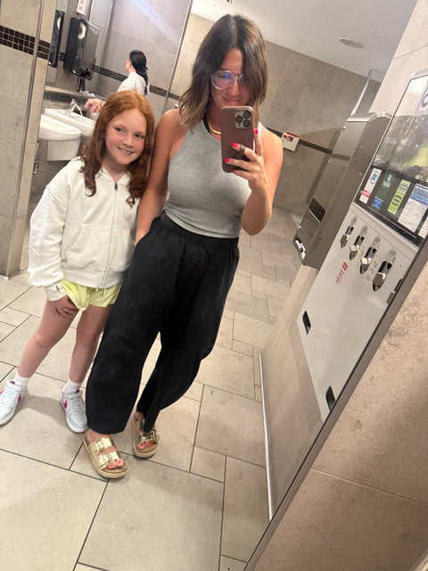 Mesa Barrel Pants- Black