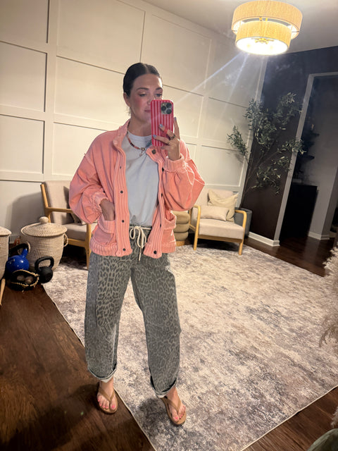 Just Right Cardi-Pink