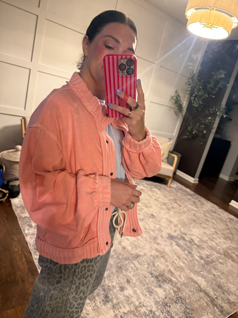 Just Right Cardi-Pink